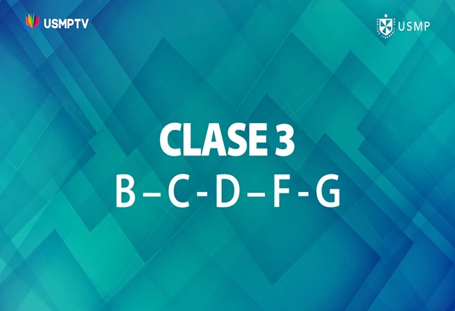 Capítulo N° 3 - Abecedario B-C-D-F-G